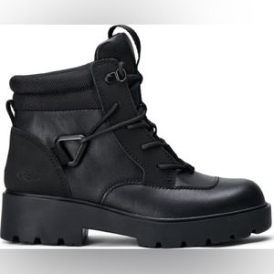 UGG Black Tioga Hiker Boots